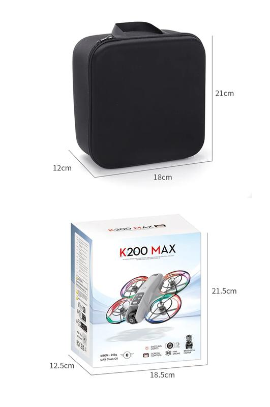 K200 MAX 8K HD Drone 5KM FPV Transmission With Optical Flow Positioning Obstacle Avoidance for Professional Aerial Photography | Fugo Best